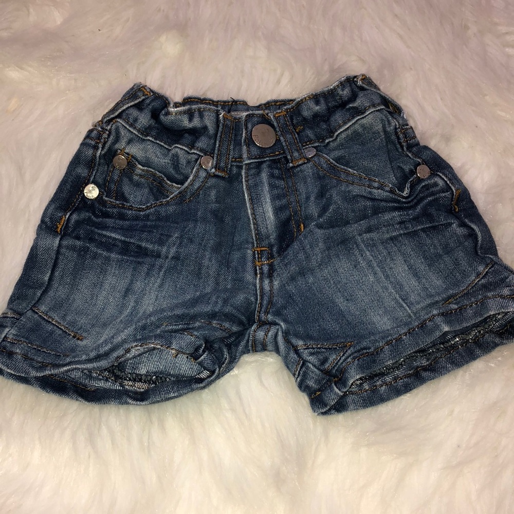 Pumpkin patch baby shorts